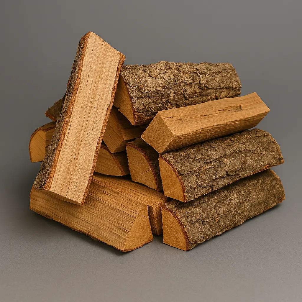 ⁠European Oak Firewood Axe Cut